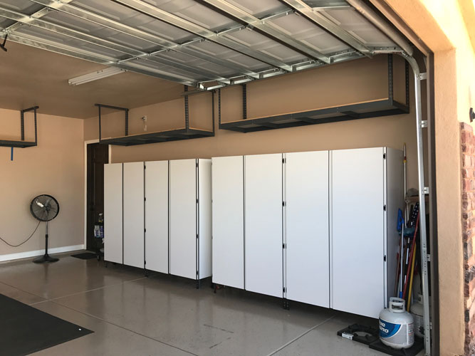 Bigfoot Garage Cabinets Las Vegas, Overhead Storage Cabinets For Garage