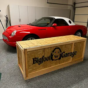 Garage-storage-shipping-and-red-car w