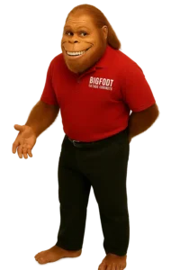 happy bigfoot little w