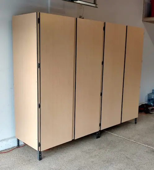 bigfoot cabinets are off the ground